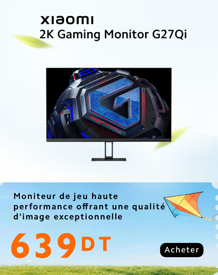 Moniteur de jeu Xiaomi 2K G27Qi